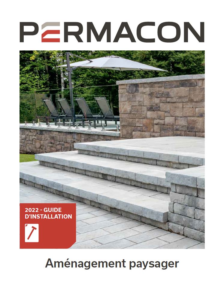 Guide d'installation d'aménagement paysager Permacon